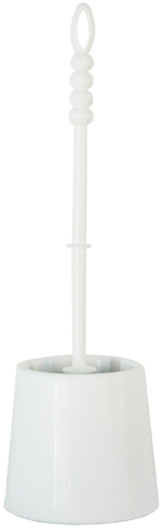 Йоржик з підставкою ZAMBAK PLASTIK Ipek 35x10 см білий (ZP84028/W)